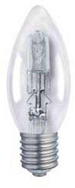 Lampe halogene eco e27 230v 42w 2900k 35x93mm