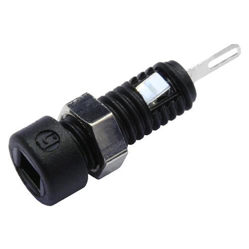 E44-Adaptateur fiche banane male 2mm vers fiche femelle 4mm - cat1 60vdc 6a  -- rouge - (mzs 2) hirschmann à 2,00 €