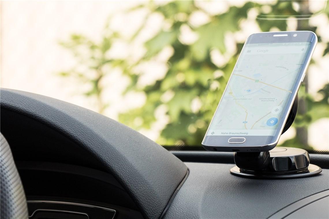 Kit de support magnétique universel pour smartphone sur ventouse (par-brise) + tableau de bord
