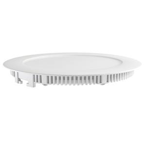 Plafonnier led 12w 580lumens 4000°k blanc neutre 230v rond 180 mm blanc
