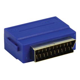 Adaptateur peritel male - 3x rca component in + ou