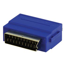 Adaptateur peritel male - 3x rca component in + ou