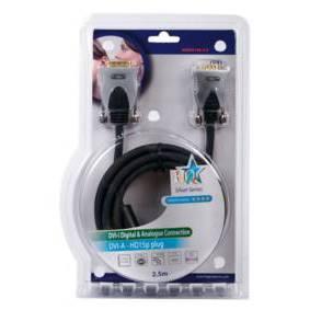 Cable de connexion dvi-a - hd15p