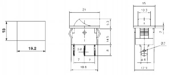 Interrupteur à bascule 250V AC 3A, de APEM | Boutique en ligne MISUMI -  Sélectionner, configurer, commander