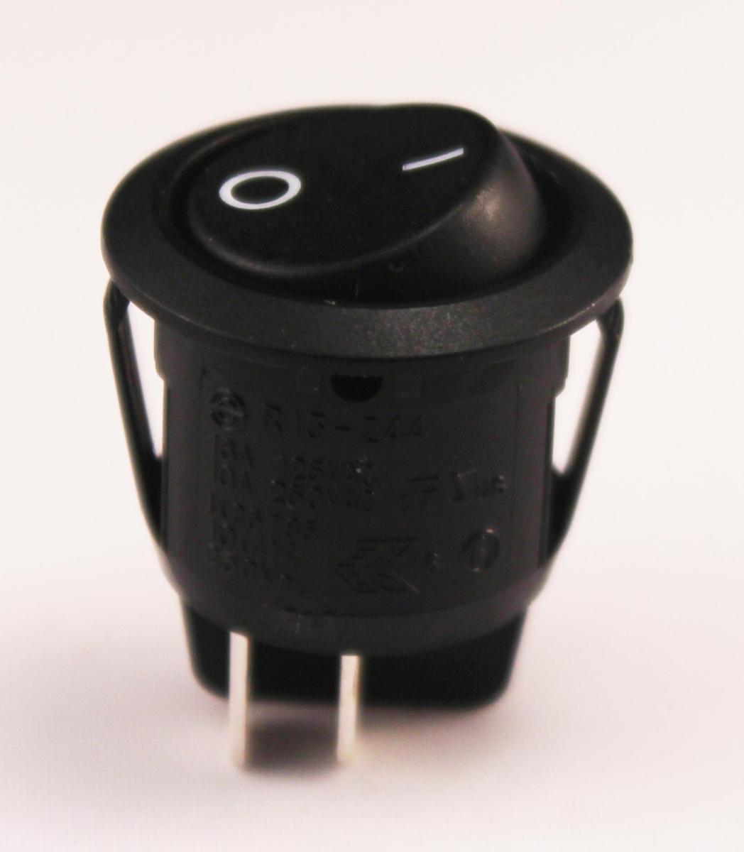 Interrupteur à bascule rectangulaire marqué o - (On-Off) bipolaire 13mm x  19mm