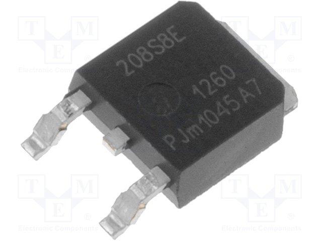 Si-d redressement rapide 6a 600v dpack cms