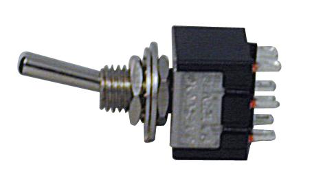Inter a levier bipolaire on-on 3a 250vac percage 6.2mm cosses a souder