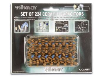 Jeu de 224 x condensateurs céramiques