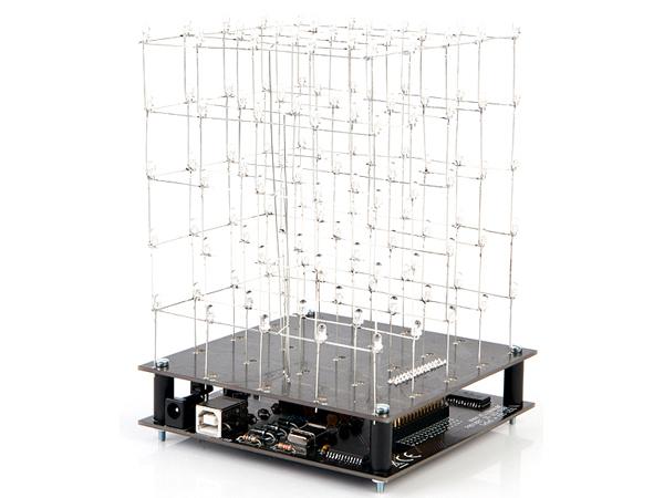 Cube á led 3d - 5 x 5 x 5 (led blanc)
