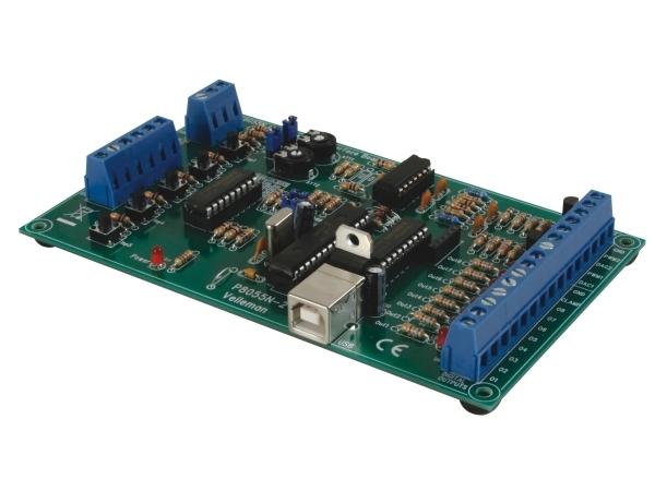 Carte interface usb d'expérimentation
