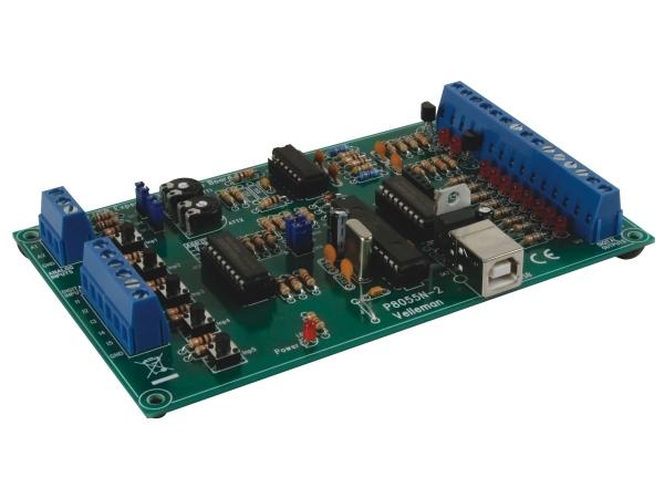 Carte interface usb d'expérimentation