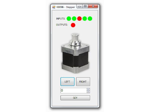 Carte de moteur pas-à- pas à 1 canal avec interface