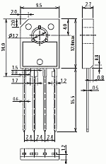 Power switch 800v 3a 70khz pwm ic sip4