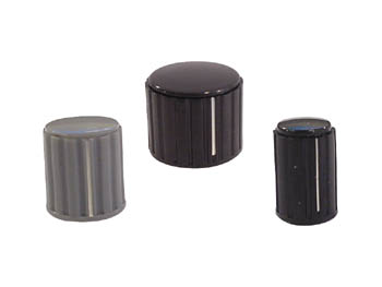 Bouton (noir avec ligne blanche 20mm/4mm) version economique