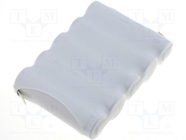 Accu nicd 6v 700ma (14.5x50.5x71mm) a souder