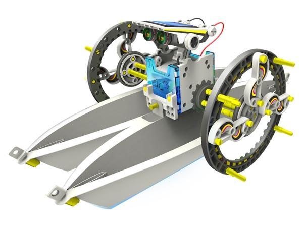 Kit de construction éducative 14 robots en 1 à énergie solaire (kit éducatif et créatif)