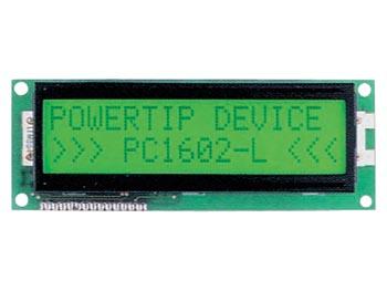 Lcd supertwist 16 x 2 - retro-eclairage avec leds