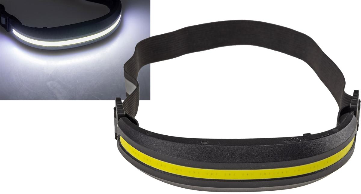 Lampe frontale led avec batterie rechargeable / 5w / 400 lumens / éclairage 230°