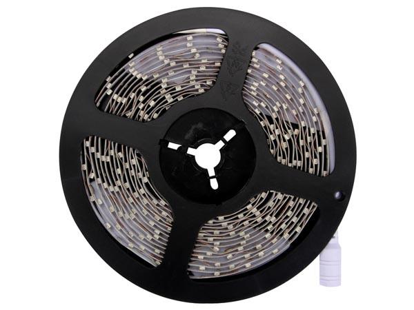 Ensemble de bande à led flexible et alimentation - blanc froid - 180 led -3 m - 12 vcc