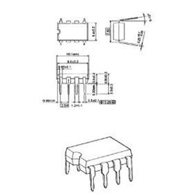 Separateur de synchro tv video dip8