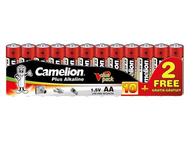 Alcaline aa / lr6 1.5 v pack promo (10+2 pcs) - 2800 mah