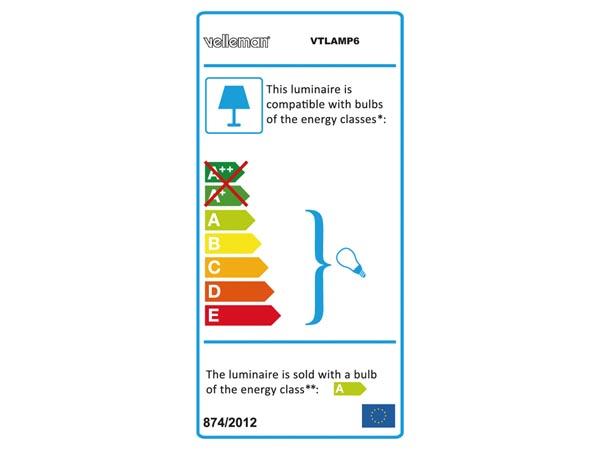 Lampe de bureau - 3 x 14w - blanc
