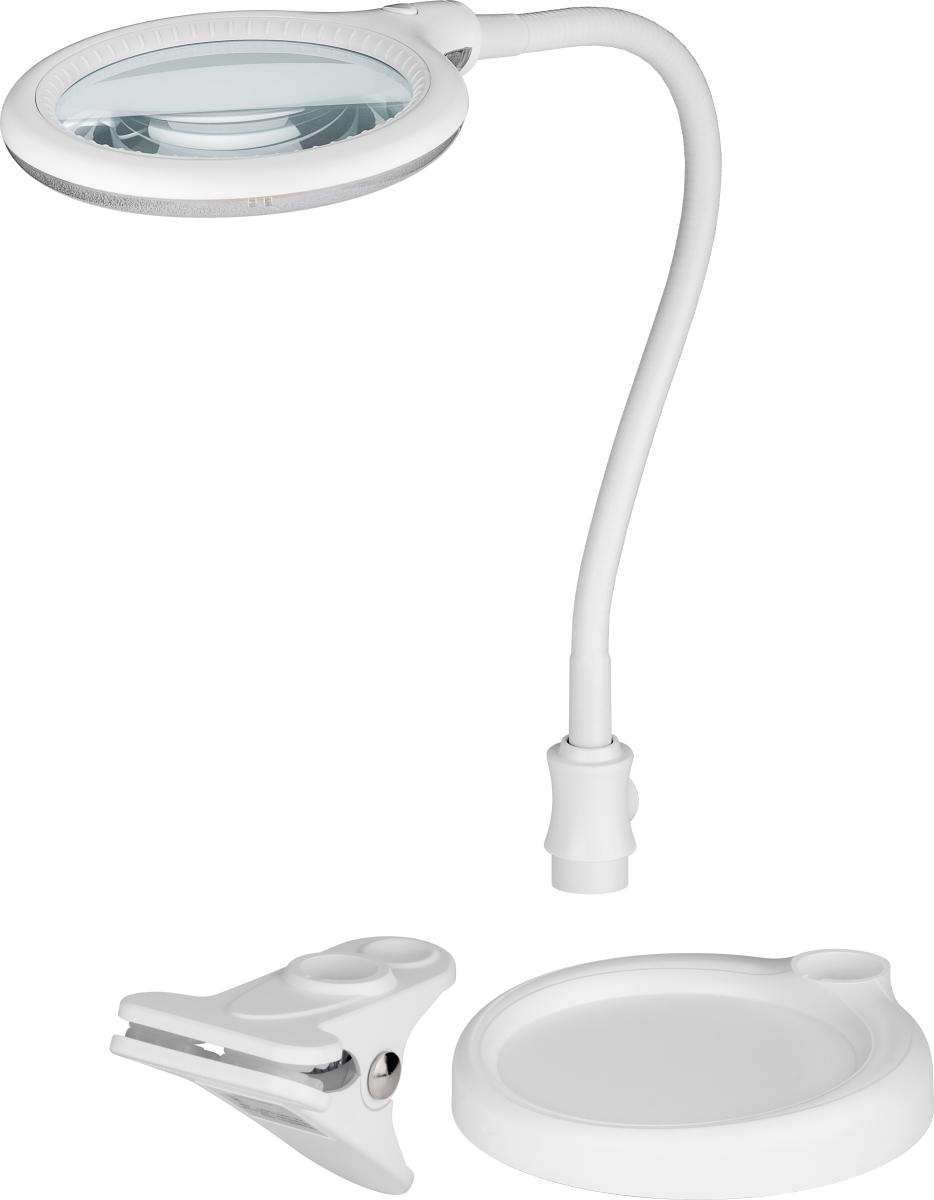 Lampe-loupe USB 36 LED avec support et pince de fixation