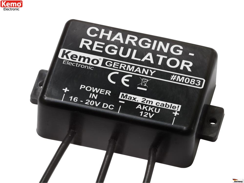 Kit régulateur de charge accu 12v - kemo