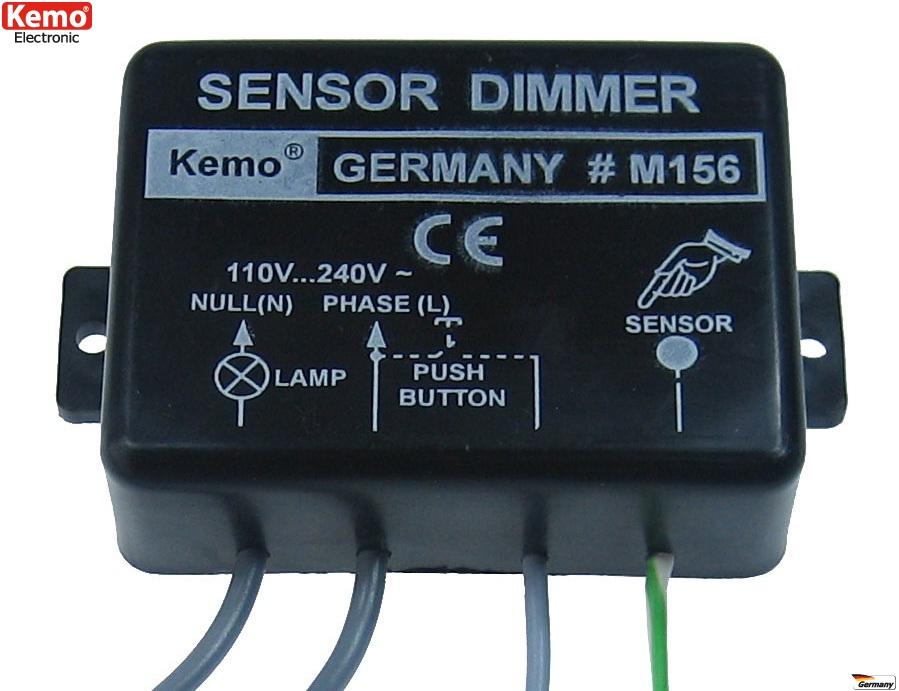 Module variateur lumière 230v 1000w touch-control