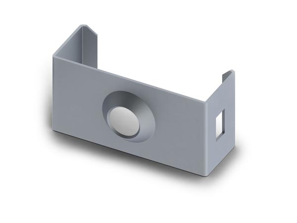 Profile alu etrier de montage pour  slw8