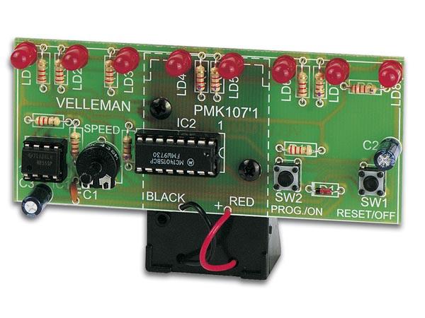 Kit chenillard a 8 leds - velleman