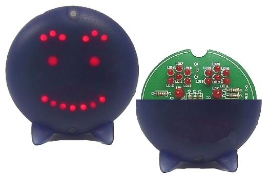 Smiley à leds animé