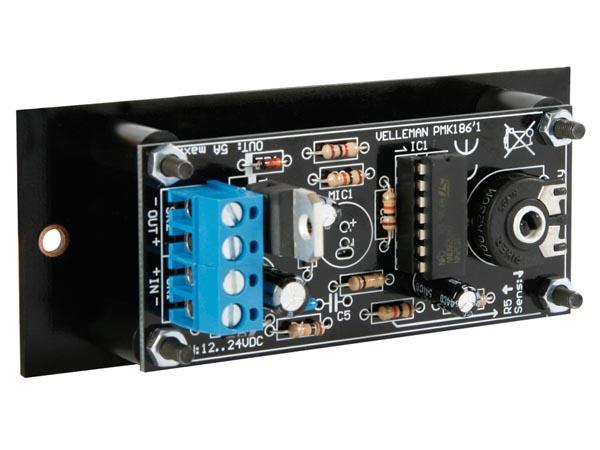 Orgue lumineux pour led alim : 12/ 24vcc sotire : 5a