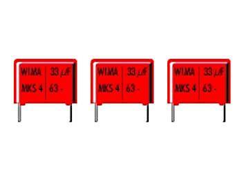 Condensateur mkt 100v 100µf pas 37.5mm mks4 wima