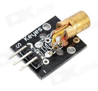 Module diode laser 650nm, 5.0v