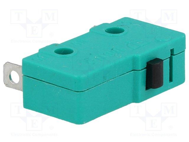 Micro switch nu 1 rt 5a 250v 20 x 10 x 6.4mm