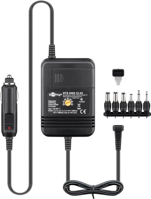 Adaptateur de Câble de Prise D'allume-cigare, 5V USB C Mâle vers 12V  Convertisseur D'adaptateur D'alimentation Femelle D'allume-cigare de  Voiture pour