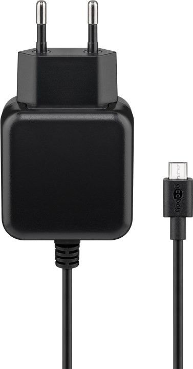 Alimentation compacte avec connexion micro usb - 5 vcc - 2.5 a max. - 12.5 w - noir (idéal raspberry pi1 pi2 pi3 )