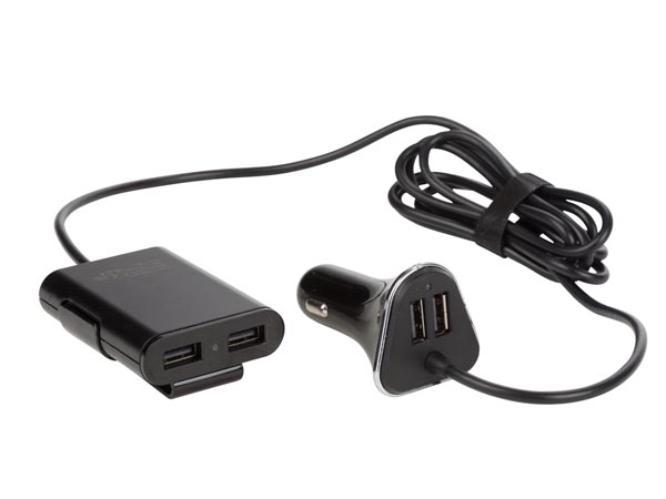 Chargeur Voiture 4 ports USB Quick Charge 3.0 9.6A