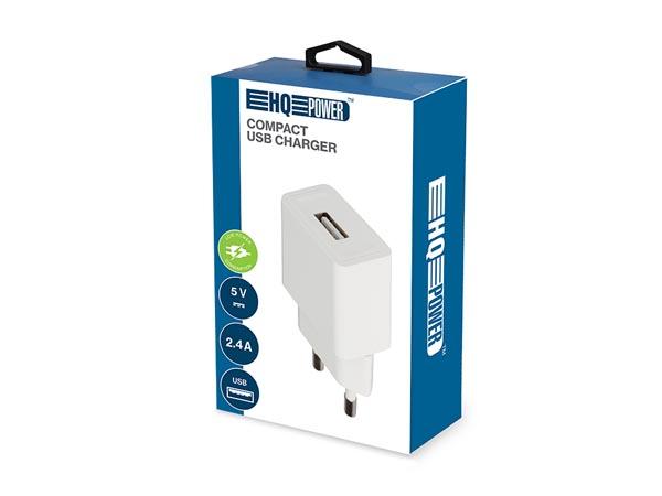 Alimentation - chargeur avec connexion usb 5 v - 2.4 a