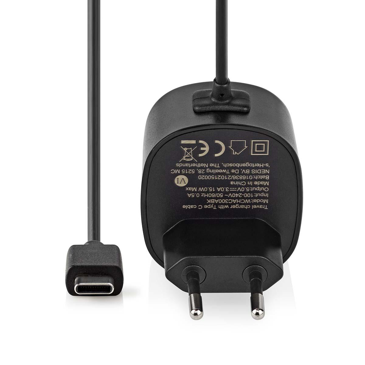 E44-Chargeur mural usb type-c 5v 3a 15w (idéal raspberry pi model