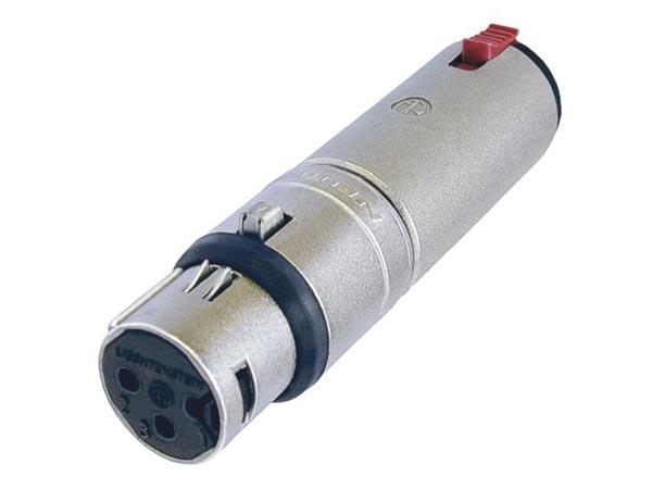 E44-Adaptateur audio-video xlr femelle 3 broches / jack 6.35mm