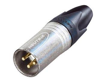 Neutrik - connecteur xlr, 3 points male, anti-parasites
