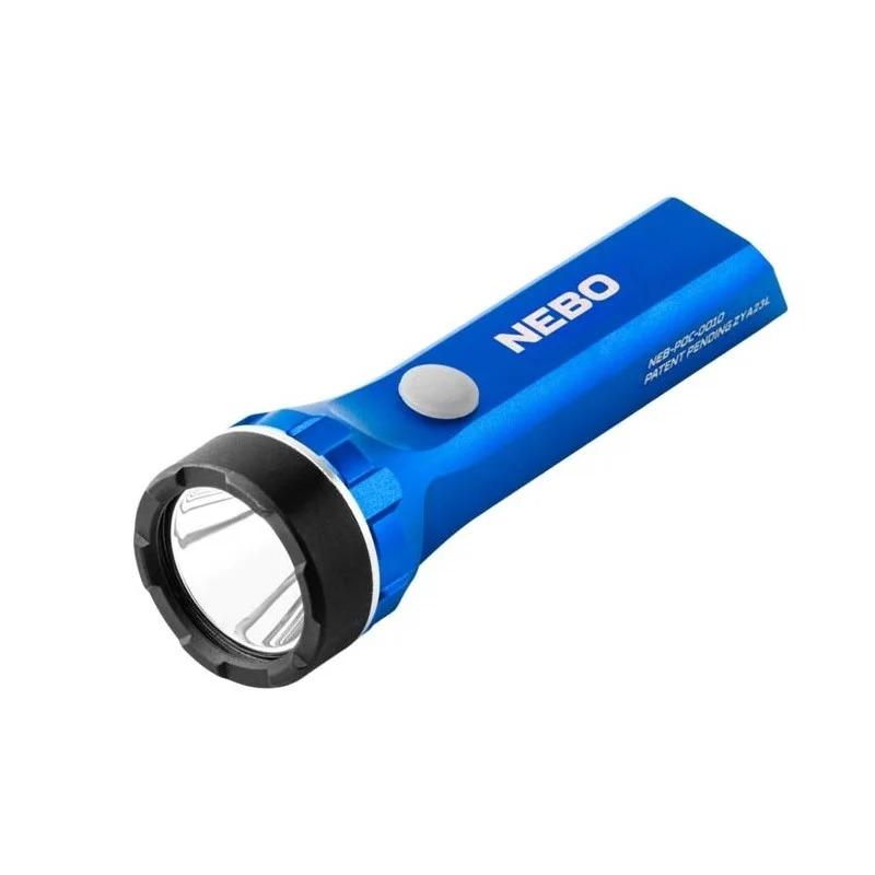 Lampe de poche nebo luxtreme nano bleu / 420lm / rechargeable / ipx6