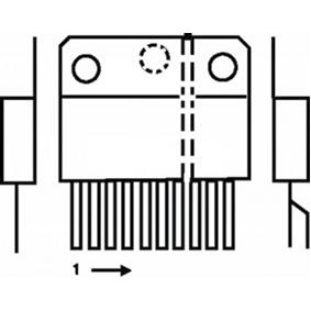 Dual opamp 15v 0.5w sip9