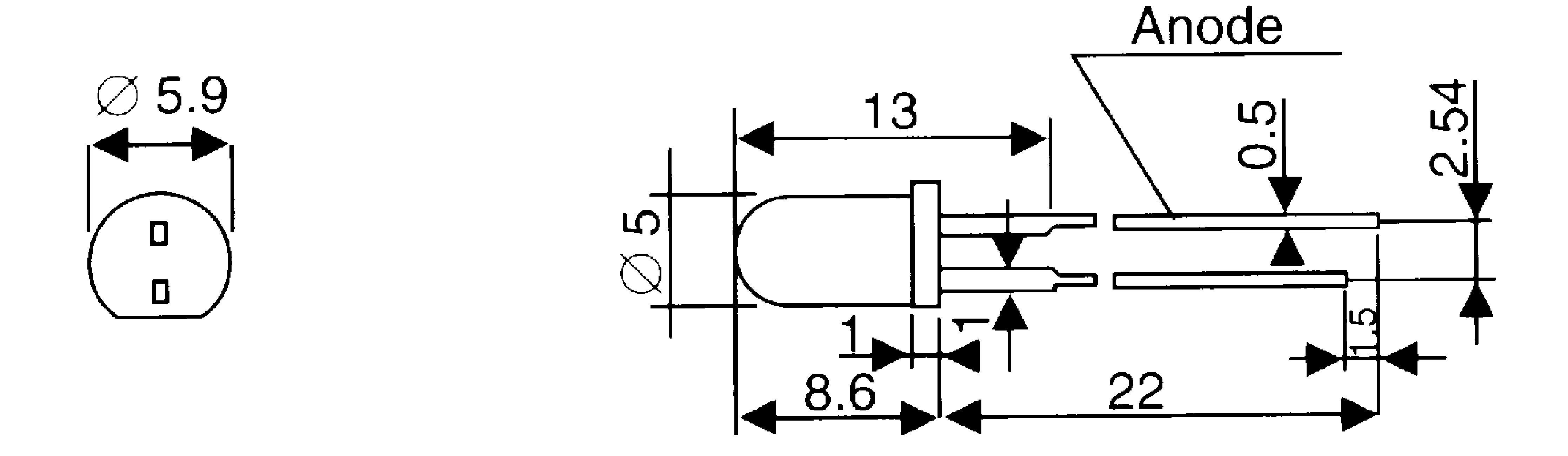 20 X Diode LED 5MM 3MM Couleur Et Diamètre A Choisir Electronique, Arduino