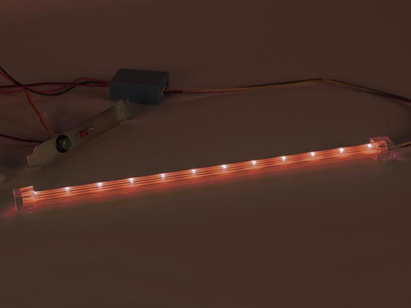 Ensemble barre led pour tuning pc avec alimentatio