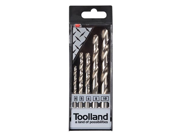 Lot De 6 Forets Hélicoïdaux HSS M42 Cobalt 8% 2,5 Mm - Pour Métal, Inox, Aluminium Et Bois