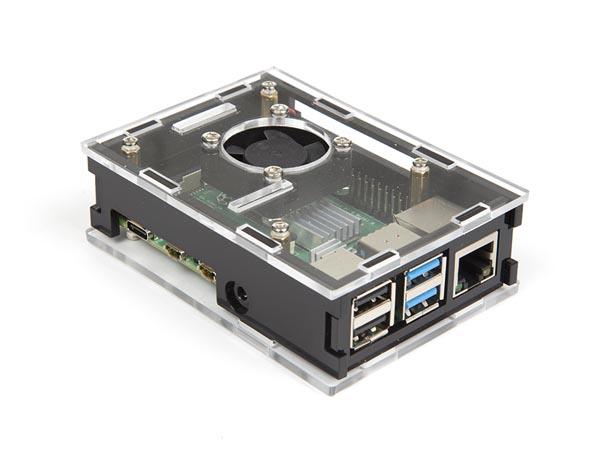 Marstudy Kit De Démarrage Raspberry Pi 5 8 Go RAM - 64 Go Édition Avec OS Préinstallé, Alim 27W, Ventilateur & Boîtier