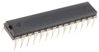 Microcontroleur eeprom 256 bits sram 128bits 20mhz sdip28